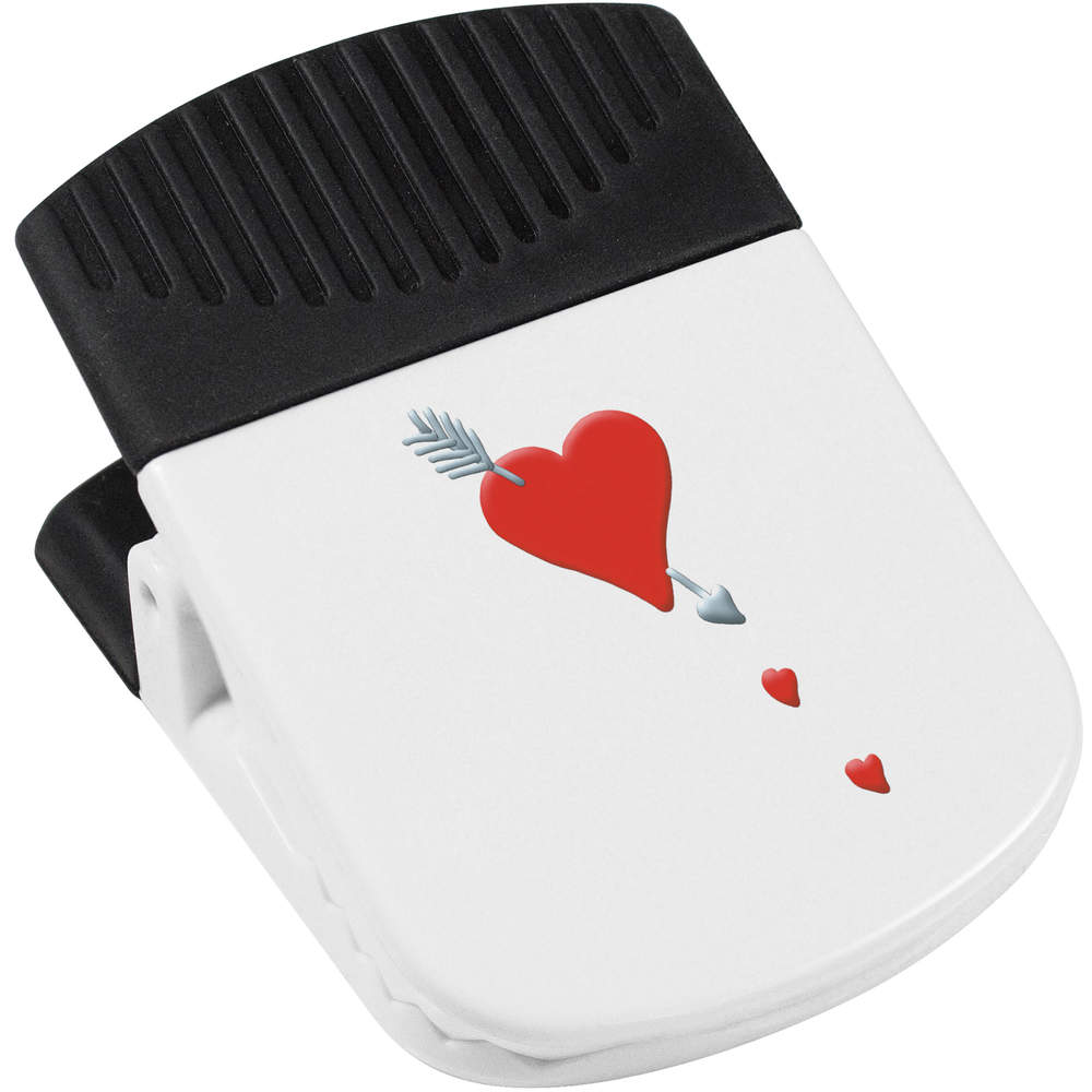 'Red Heart and Silver Arrow' Magnetic Clip (CP00038277)