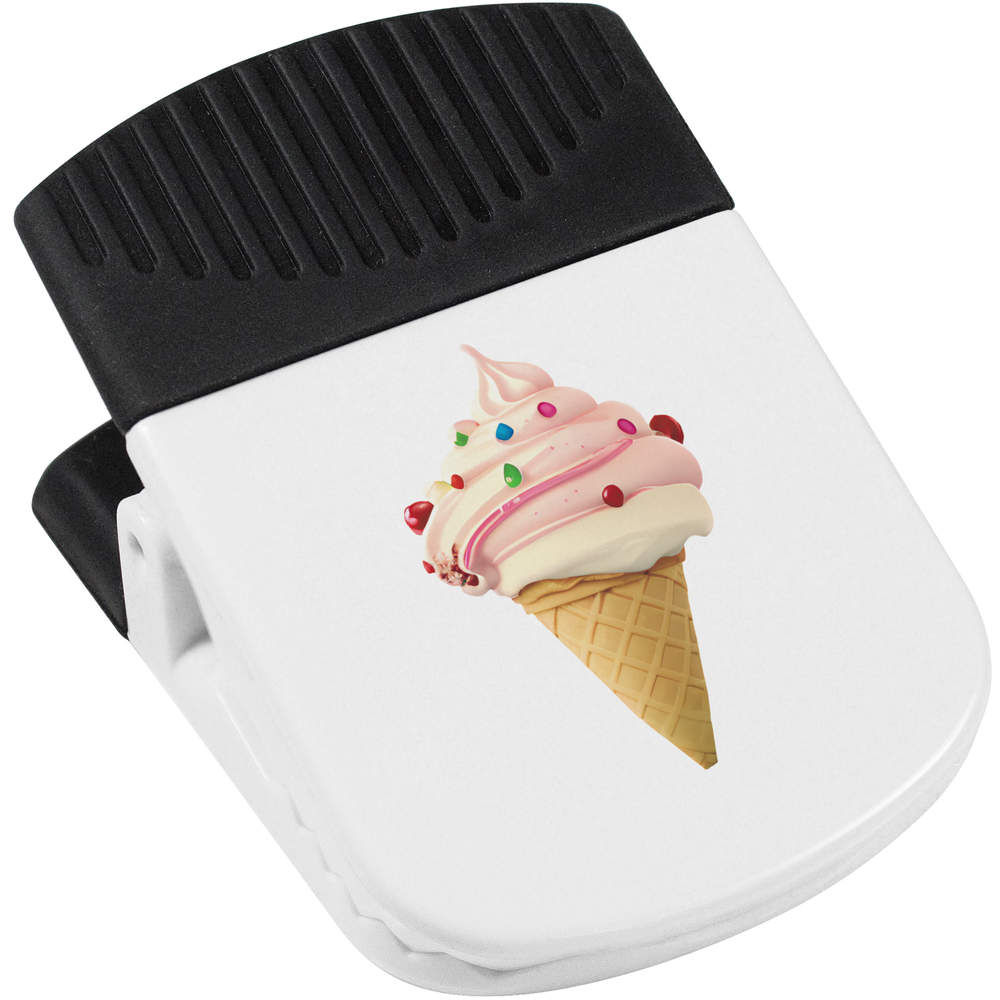 'Strawberry Ice Cream Cone' Magnetic Clip (CP00038960)