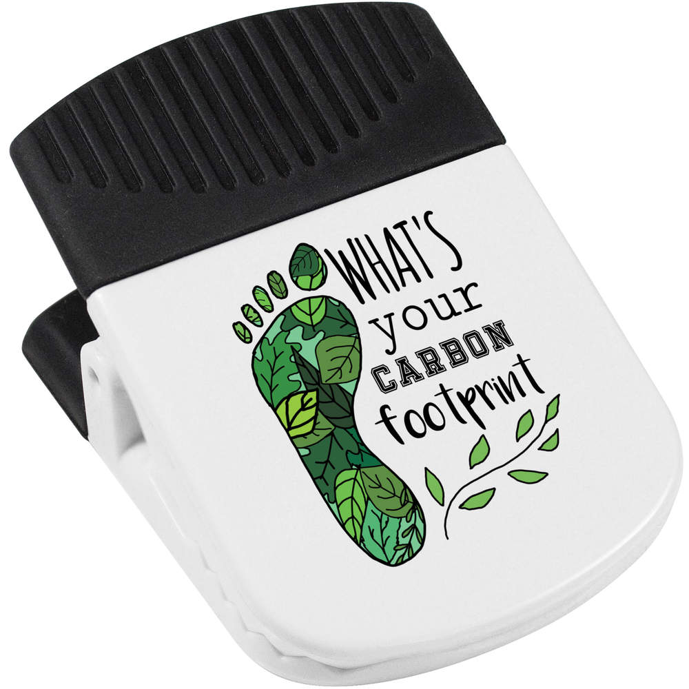 'What's Your Carbon Footprint' Magnetic Clip (CP00038993)