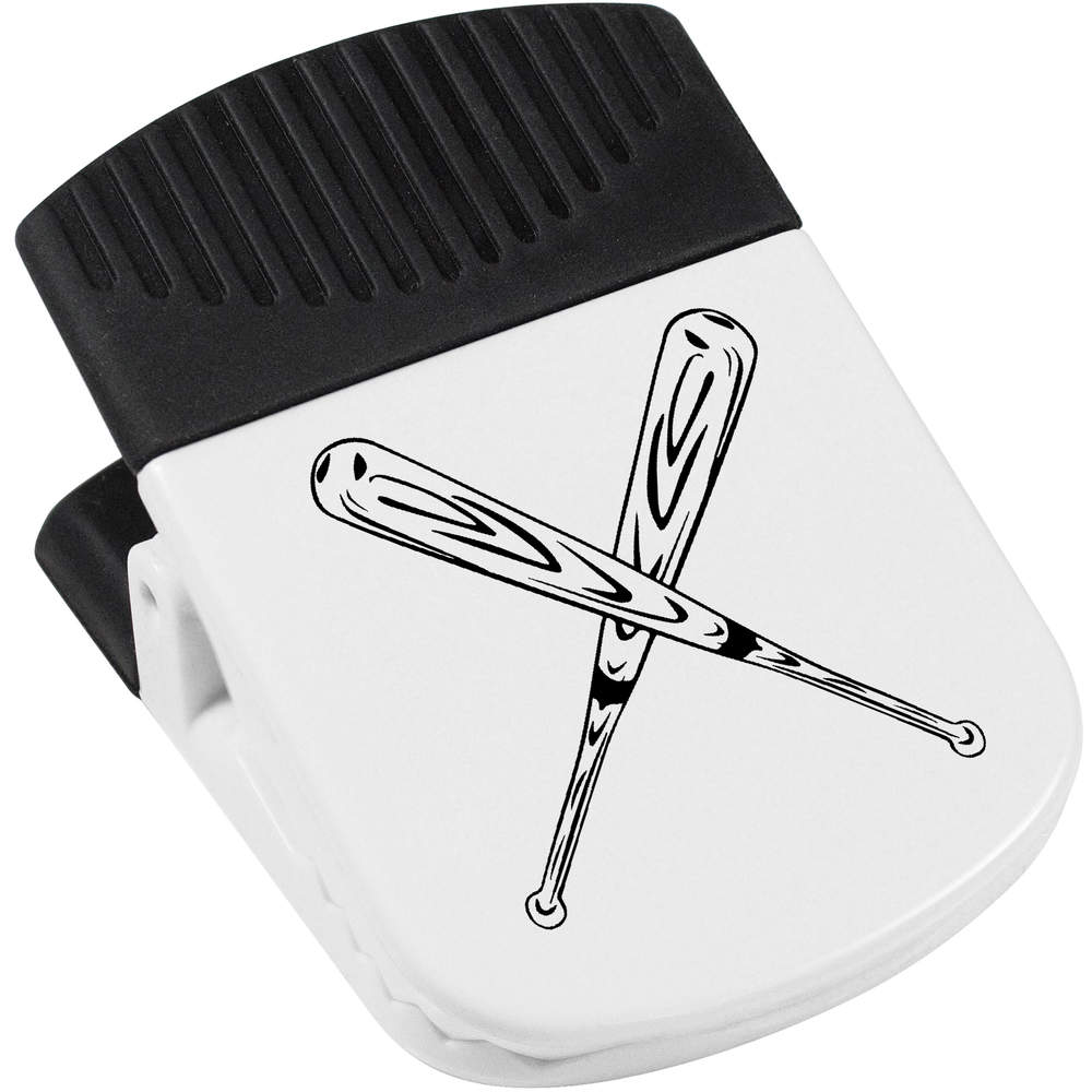 'Crossed Baseball Bats ' Magnetic Clip (CP00039568)