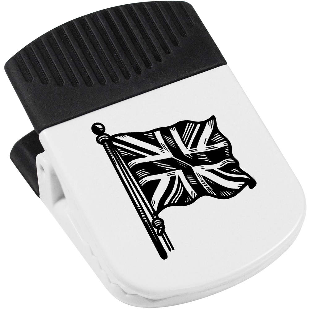'Union Jack On Flag Pole' Magnetic Clip (CP00042496)