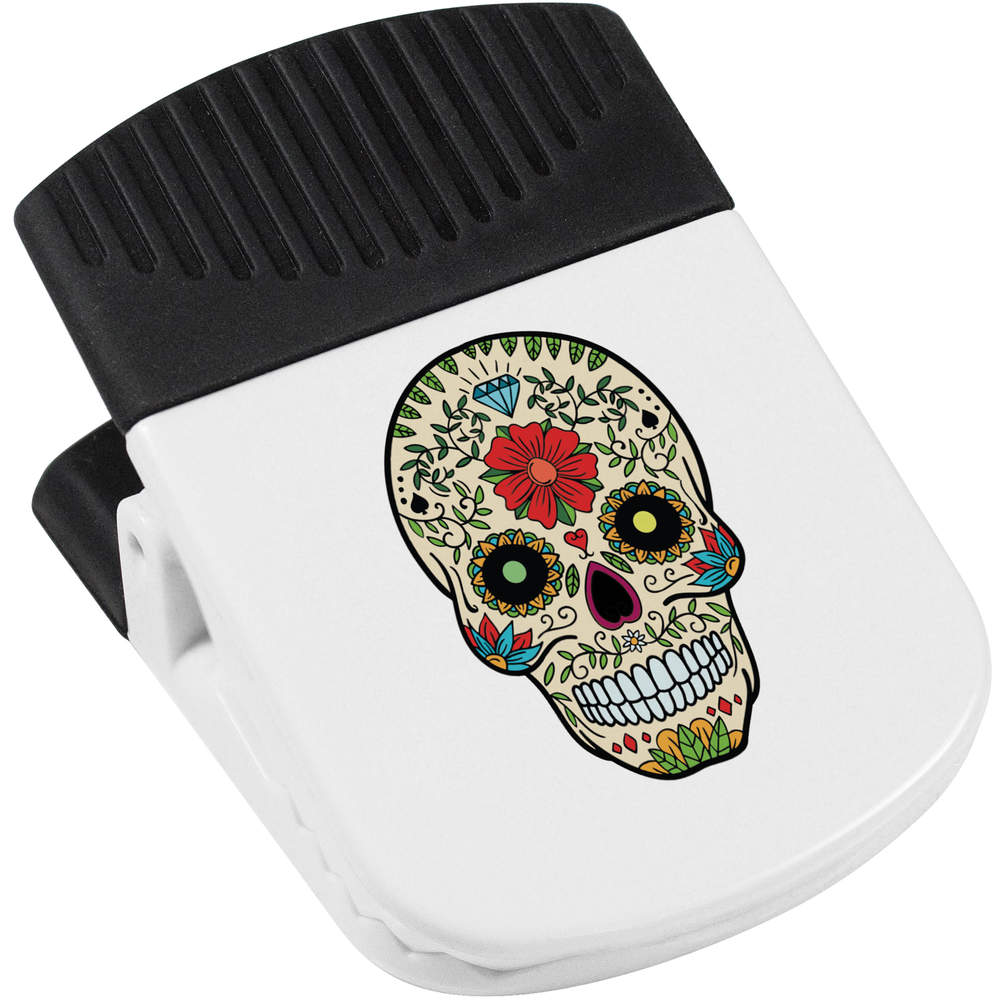'Coloured Skull' Magnetic Clip (CP00043843)
