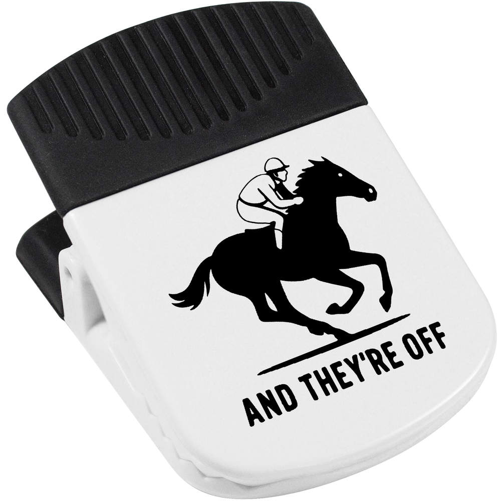 'And They're Off' Magnetic Clip (CP00048584)
