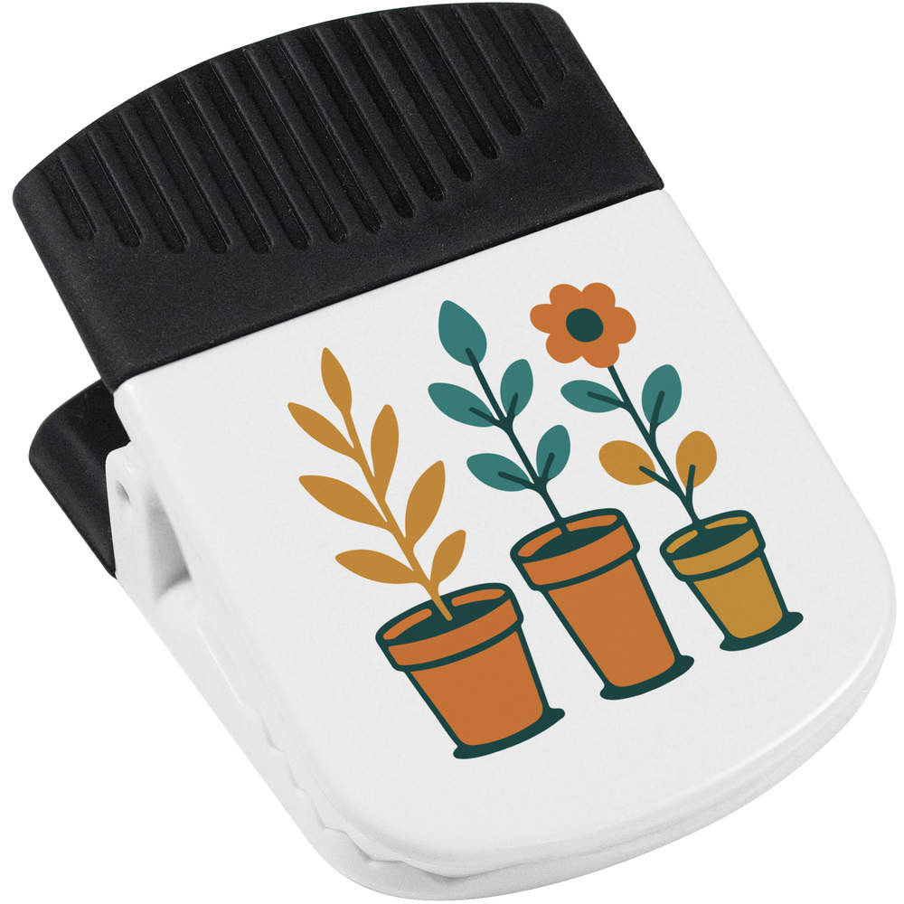 'Growing Flower Pots' Magnetic Clip (CP00048658)