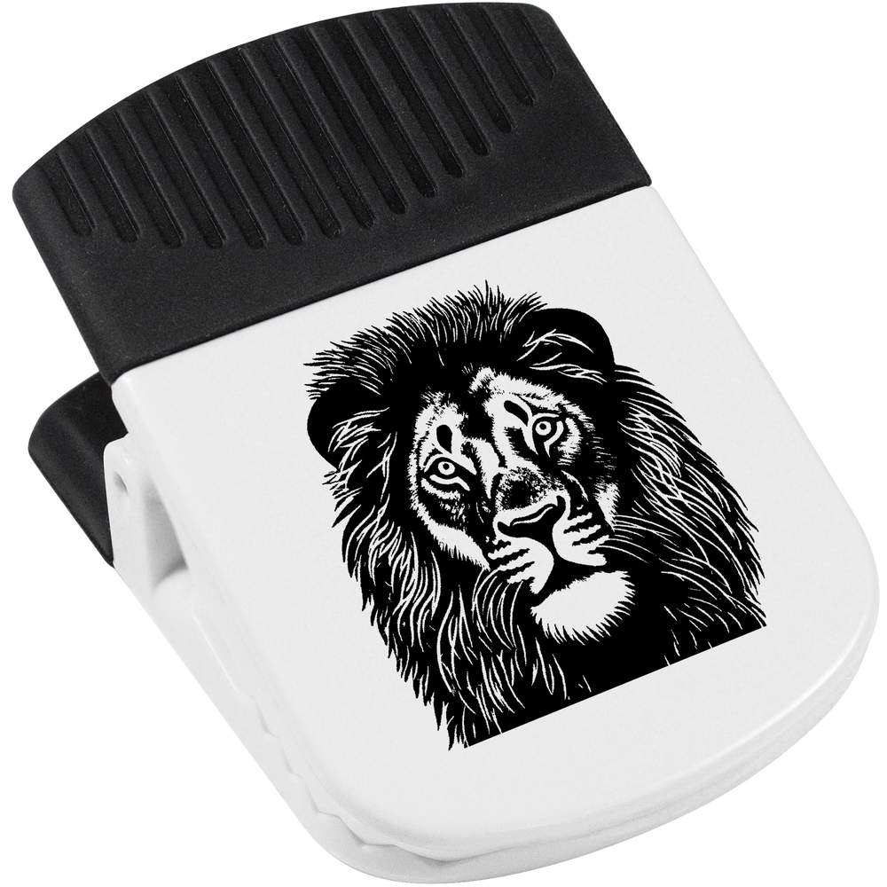 'Lion Portrait' Magnetic Clip (CP00048860)