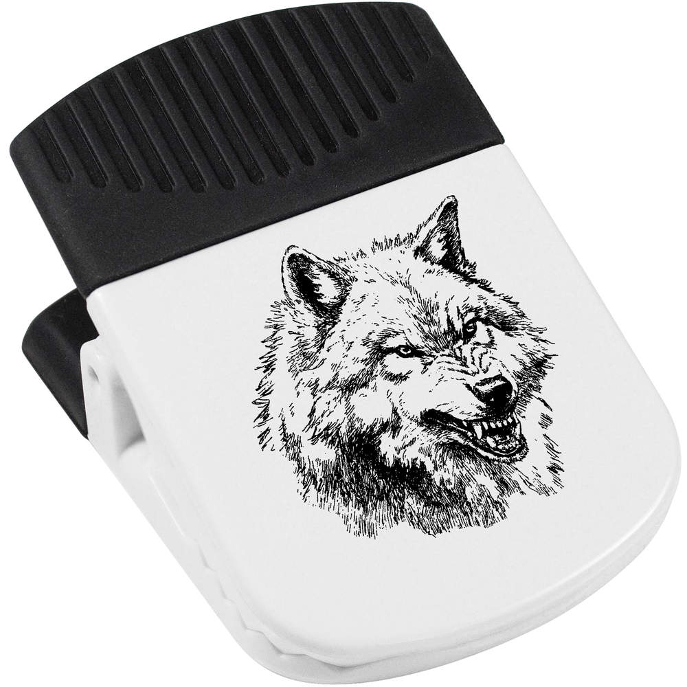 'Growling Wolf ' Magnetic Clip (CP00049147)
