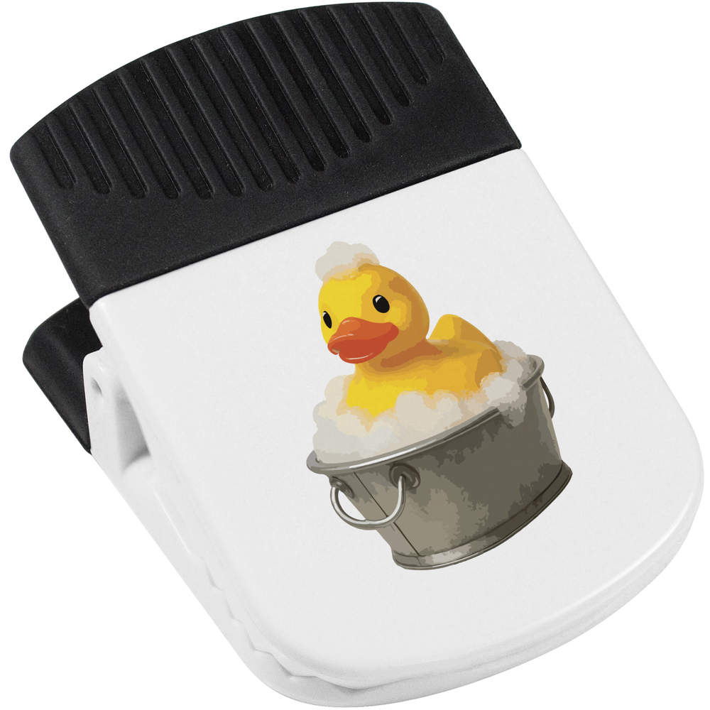 'Rubber Ducky Bath Time' Magnetic Clip (CP00049869)