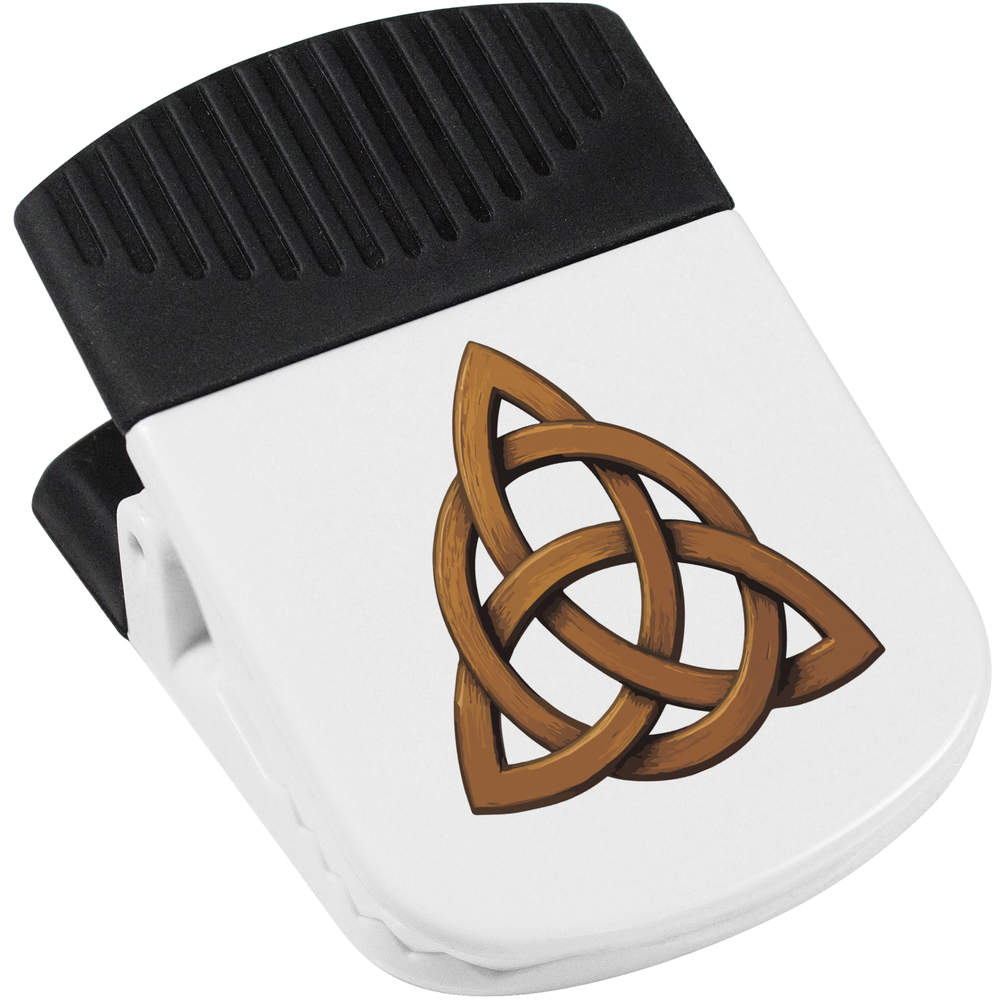 'Celtic Triquetra Triple Knot Symbol Design' Magnetic Clip (CP00050893)