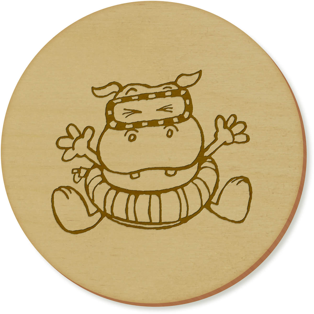 'Hippo' Coaster Sets (CR000626)