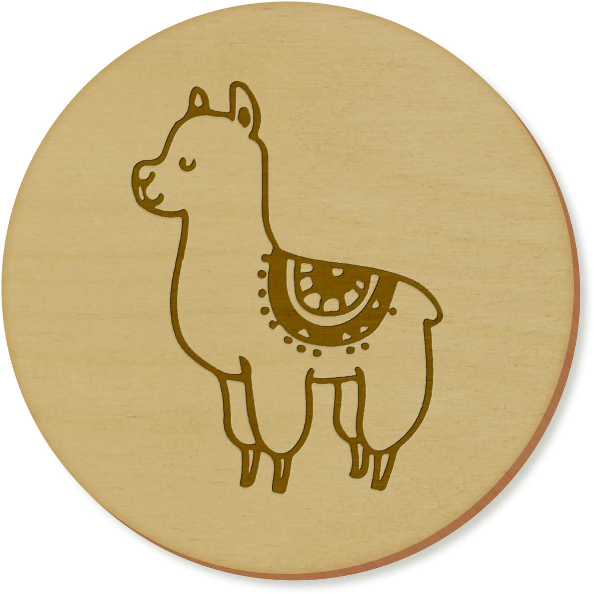 'Cute Llama' Coaster Sets (CR017115)