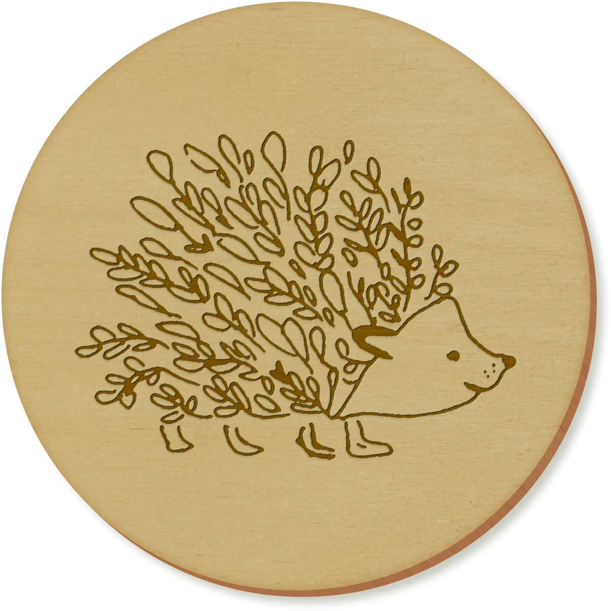 'Floral Hedgehog' Coaster Sets (CR018093)