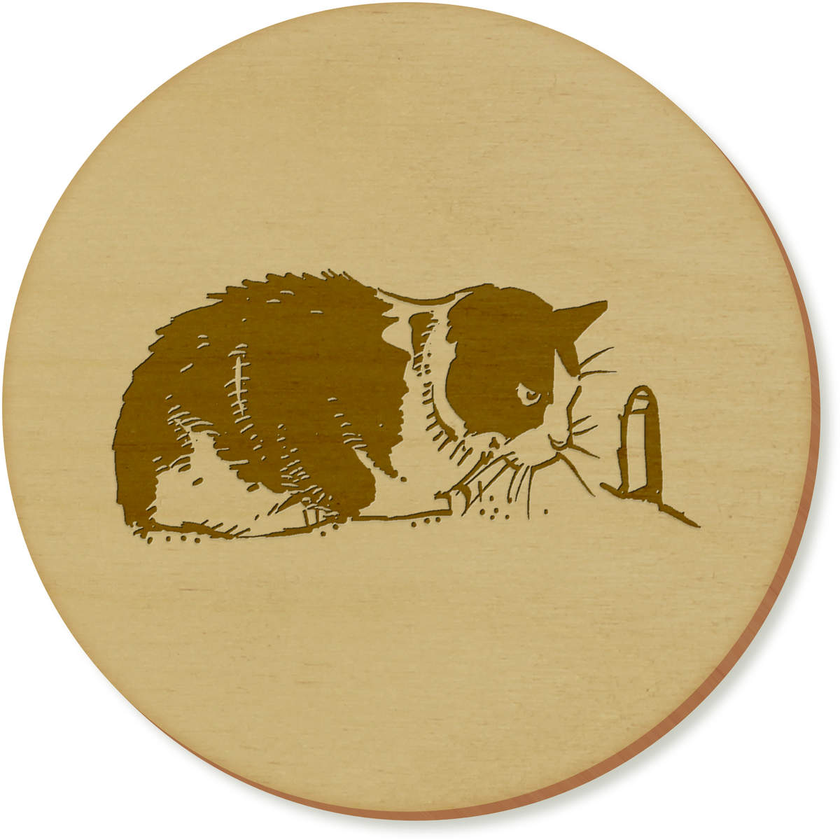 'Cat & Mouse Hole' Coaster Sets (CR025372)