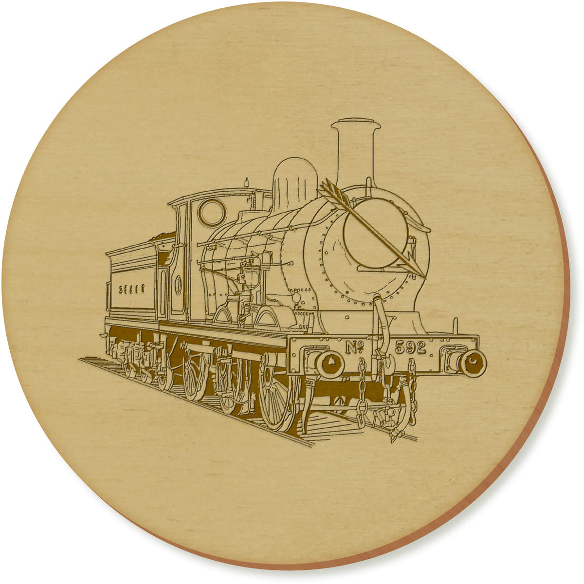 'Golden Arrow Steam Train' Coaster Sets (CR029510)