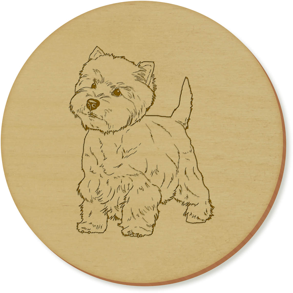 'West Highland Terrier' Coaster Sets (CR029903)
