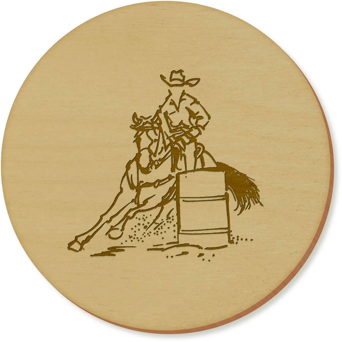 'Cowboy On Horseback' Coaster Sets (CR035659)