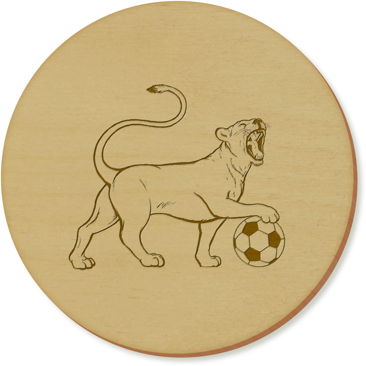 'England Lioness & Football' Coaster Sets (CR040150)