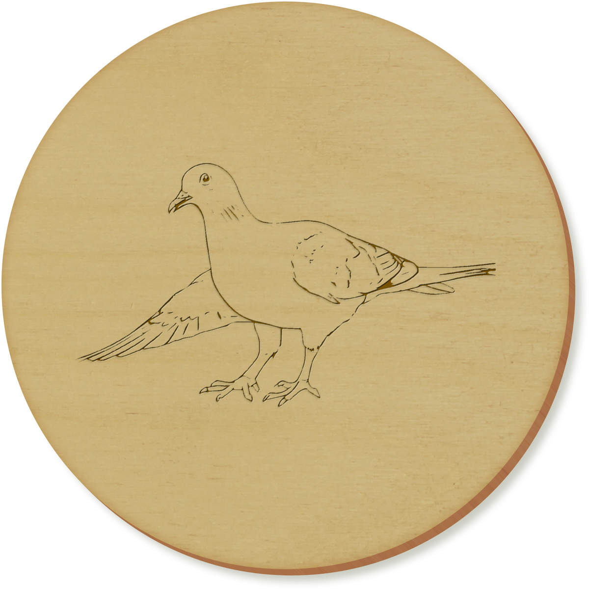 'Bowing Pigeon' Coaster Sets (CR048052)