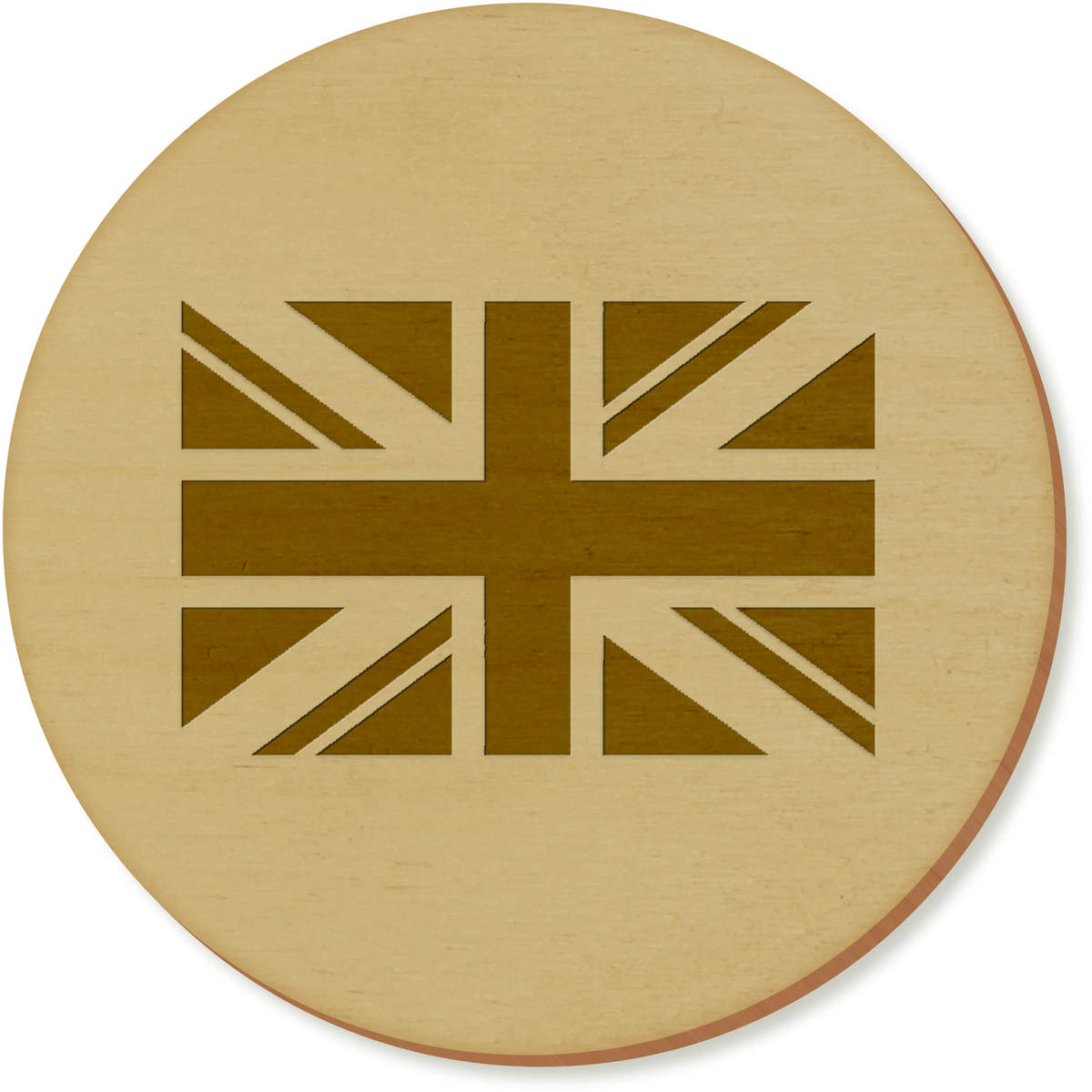 'Union Jack Minimalist' Coaster Sets (CR049345)