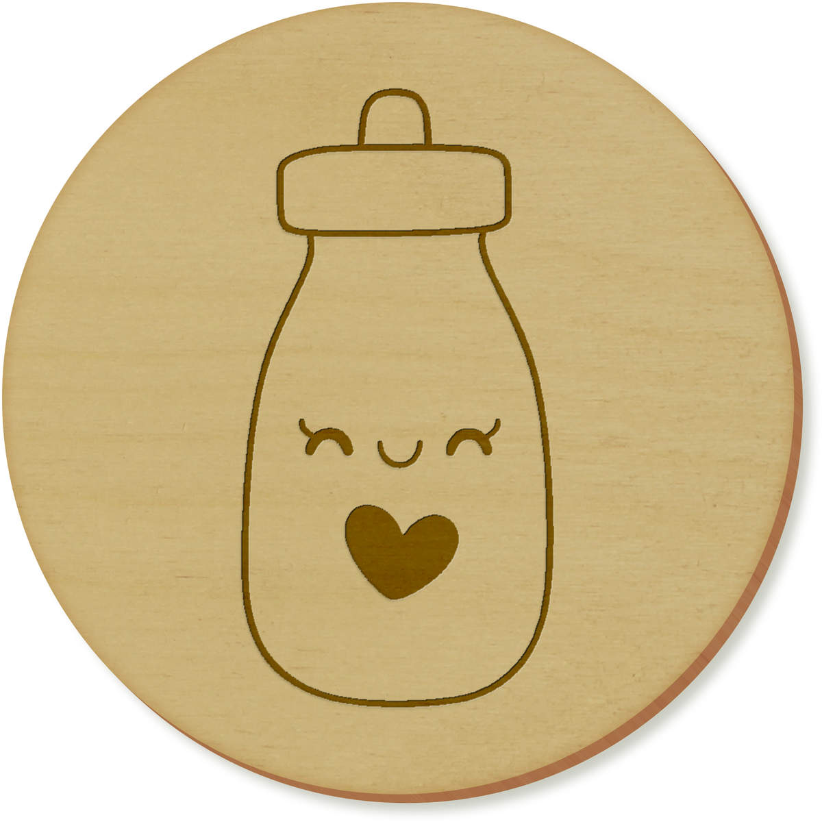 'Cute Baby Milk Bottle' Coaster Sets (CR052133)