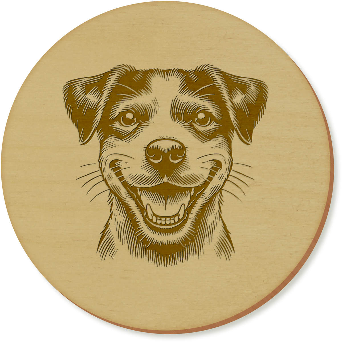 'Happy Jack Russell Terrier' Coaster Sets (CR052654)