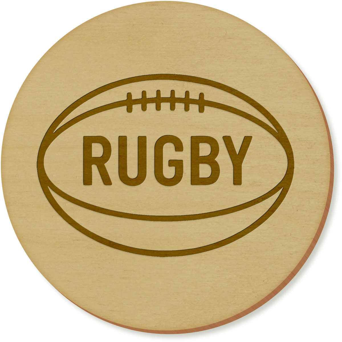 'Rugby Ball Sport' Coaster Sets (CR054879)