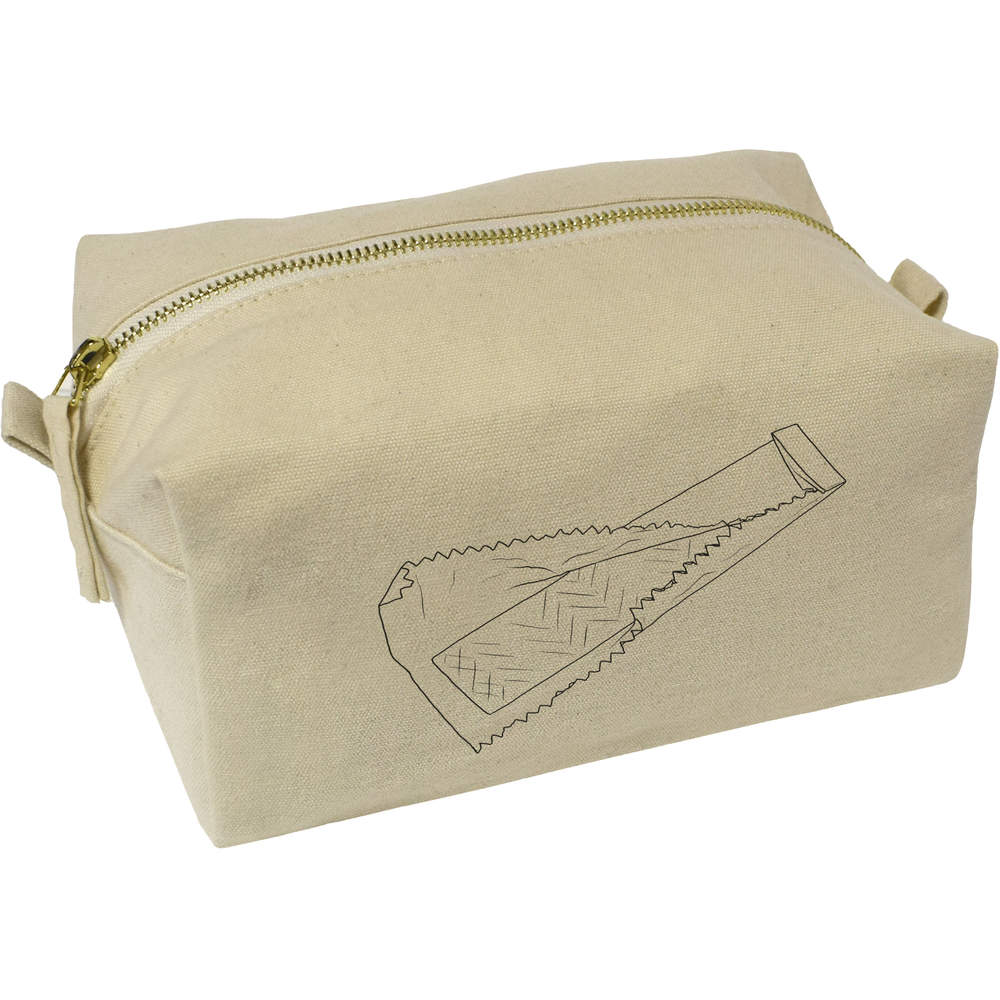 'Chewing Gum' Canvas Wash Bag / Makeup Case (CS00032176)