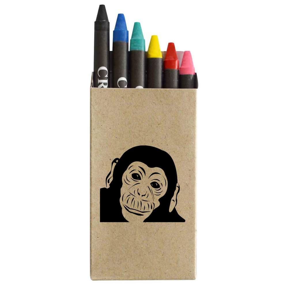 'Monkey' Coloured Crayon Set (CY00000319)