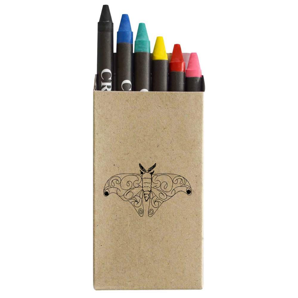 'Moth' Coloured Crayon Set (CY00001919)