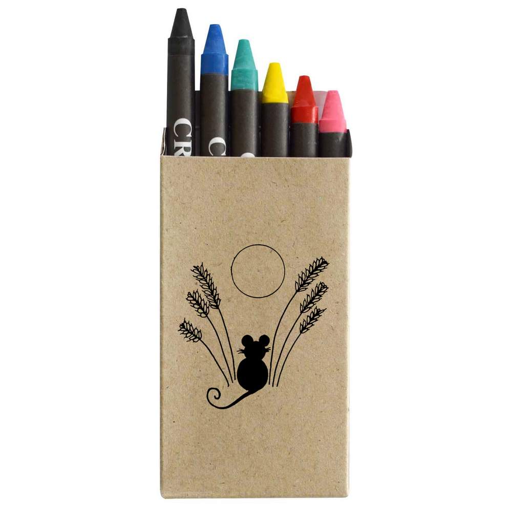 'Sunset Mouse' Coloured Crayon Set (CY00003262)