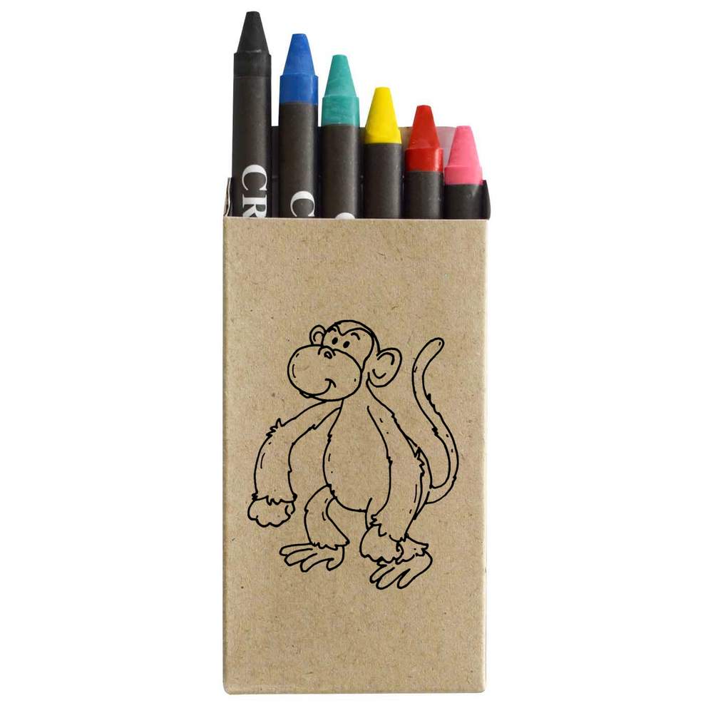 'Monkey' Coloured Crayon Set (CY00007118)