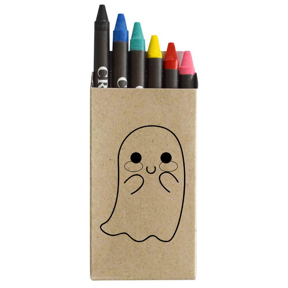 'Happy Ghost' Coloured Crayon Set (CY00009623)