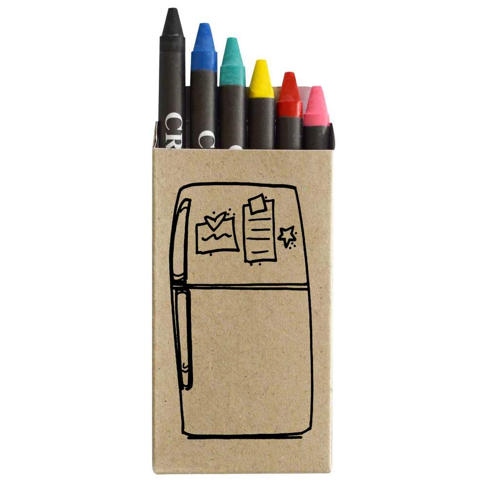 'Fridge Freezer' Coloured Crayon Set (CY00009735)