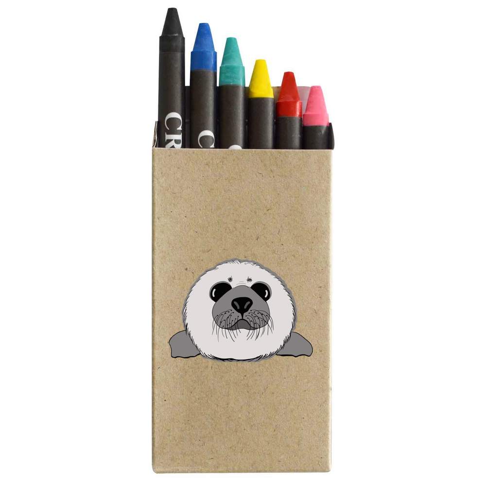 'Seal Pup' Coloured Crayon Set (CY00010454)