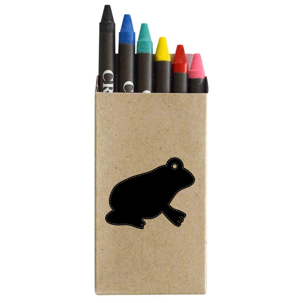 'Stitched Frog' Coloured Crayon Set (CY00019992)