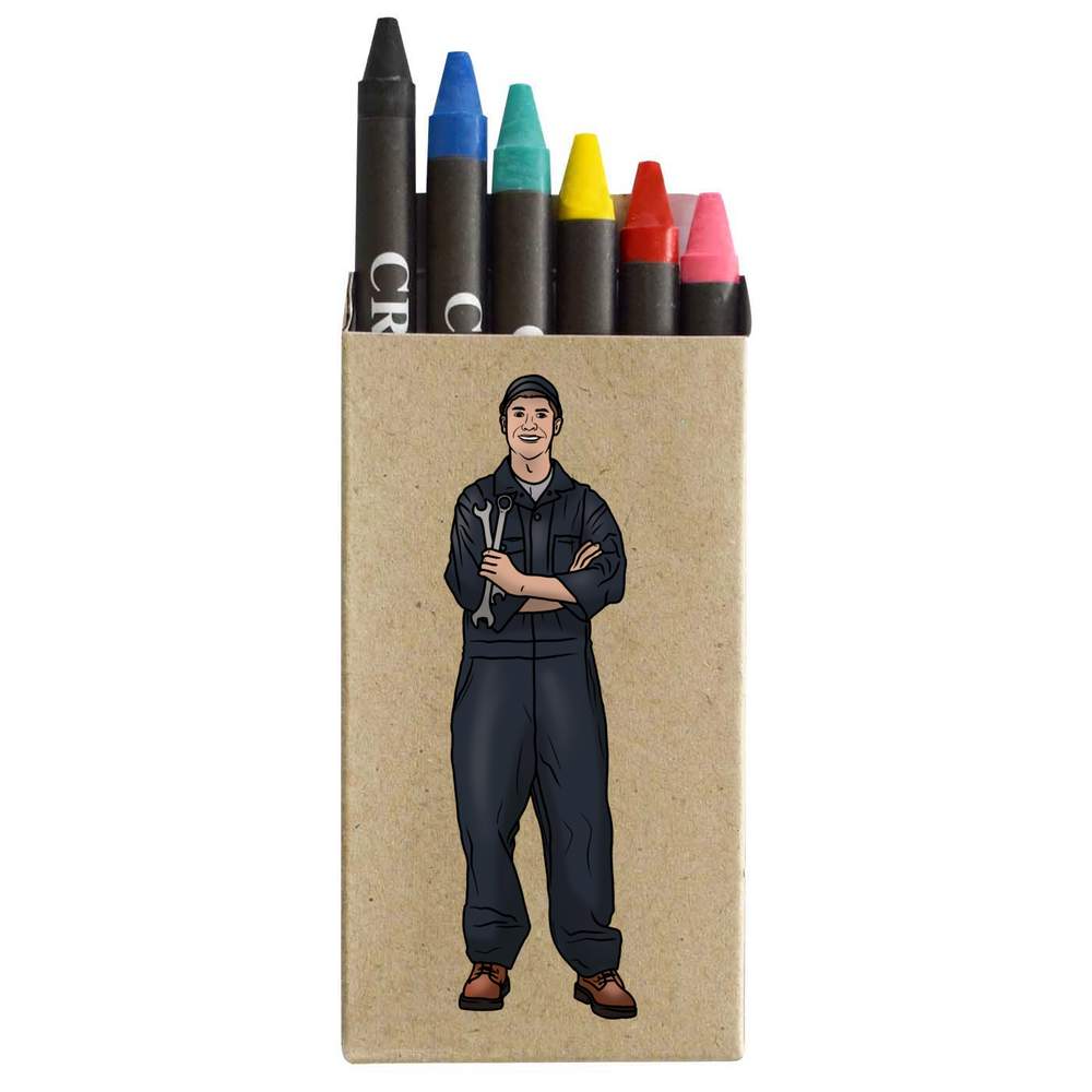 'Mechanic' Coloured Crayon Set (CY00020453)