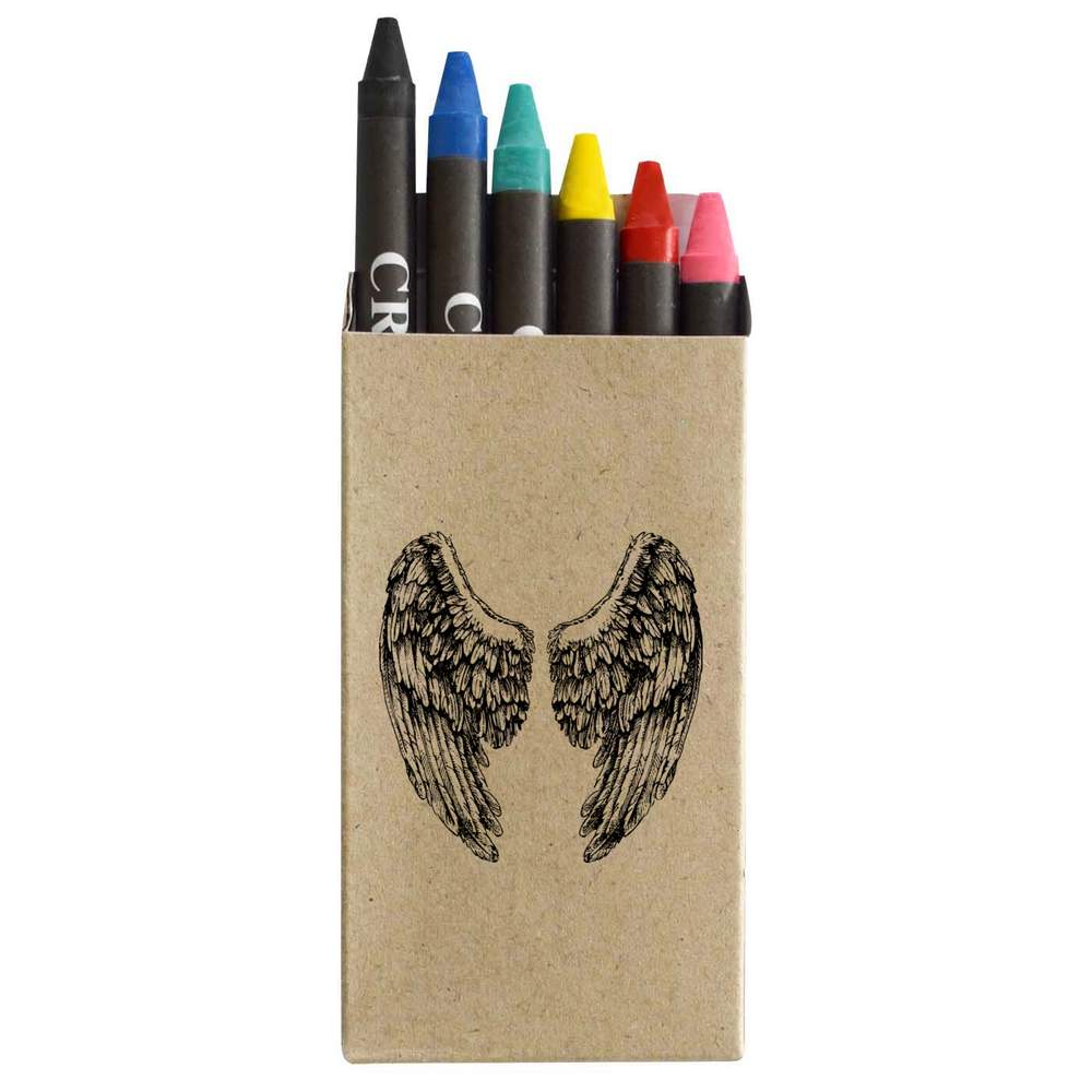 'Angel Wings' Coloured Crayon Set (CY00027290)