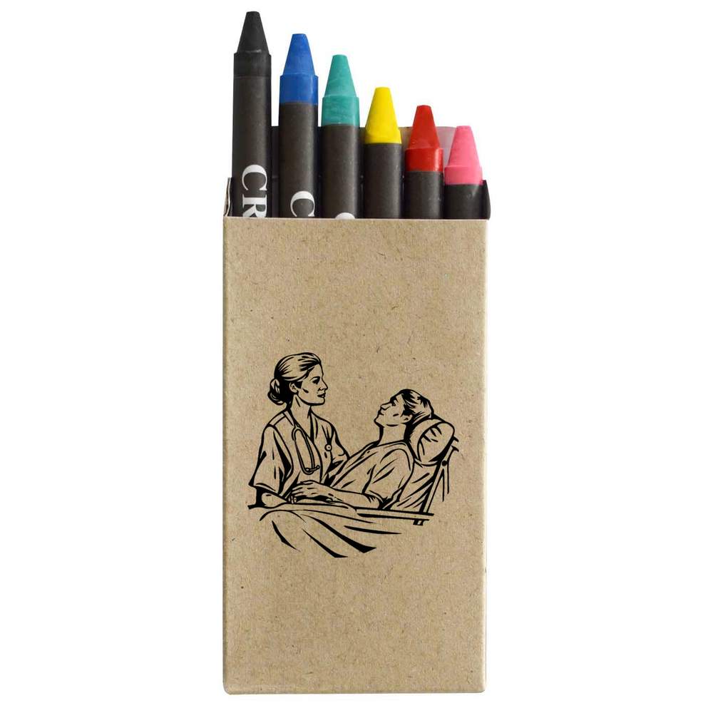 'Nurse & Patient' Coloured Crayon Set (CY00028840)
