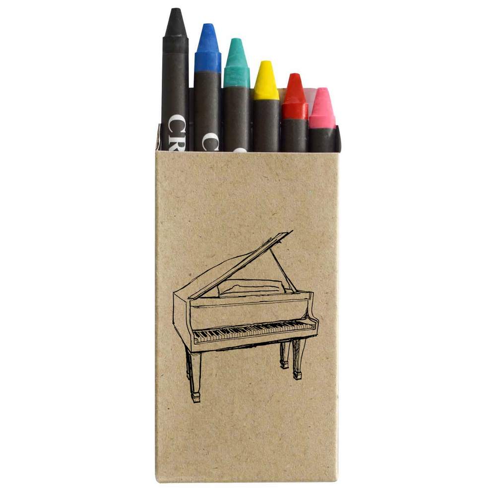 'Grand Piano' Coloured Crayon Set (CY00029566)