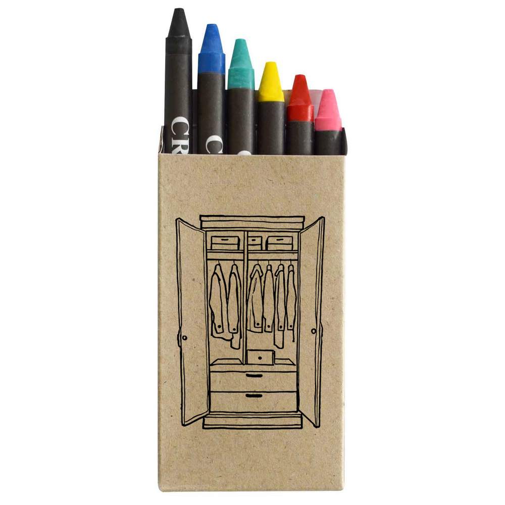 'Wardrobe' Coloured Crayon Set (CY00029658)