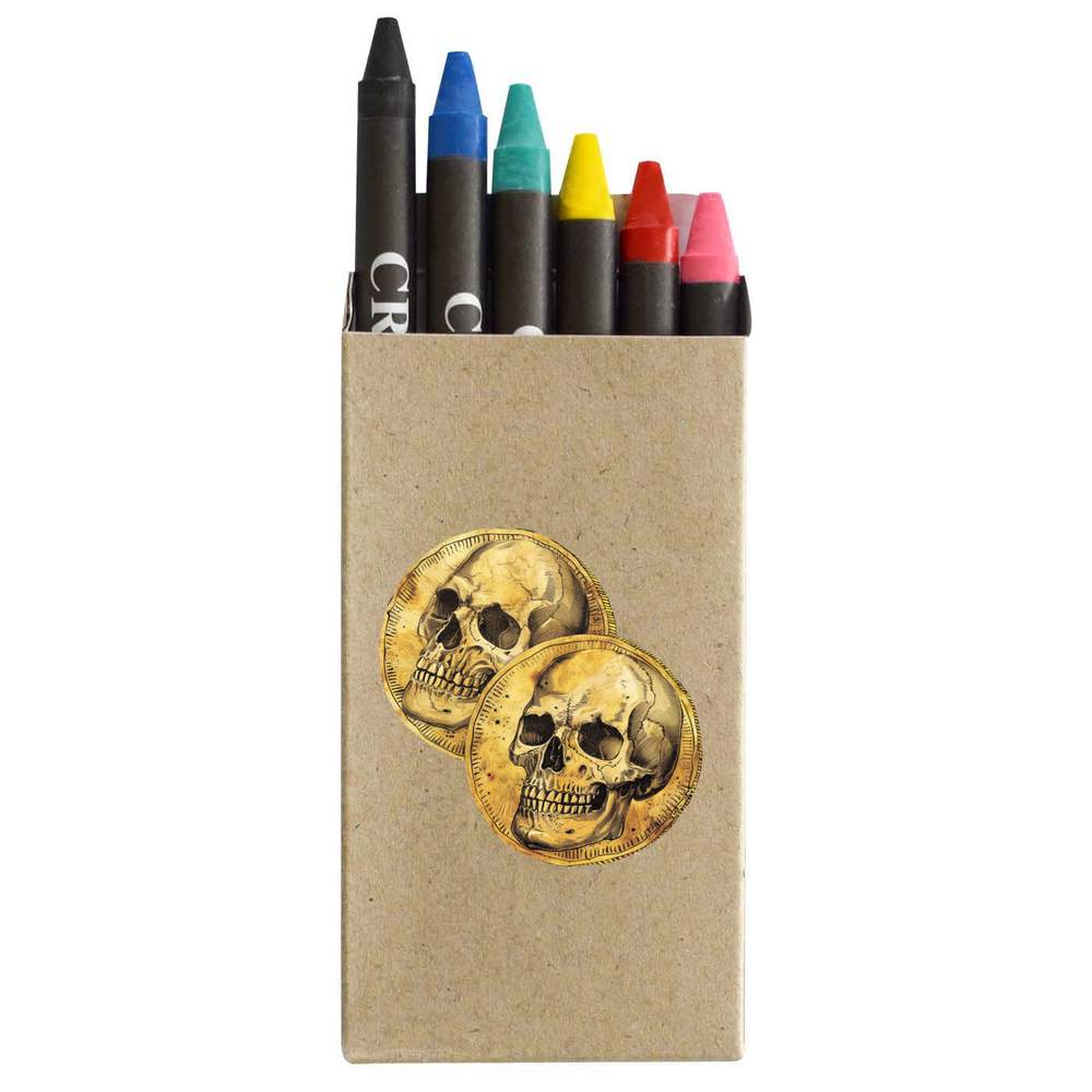 'Pirate Gold Coins' Coloured Crayon Set (CY00034325)