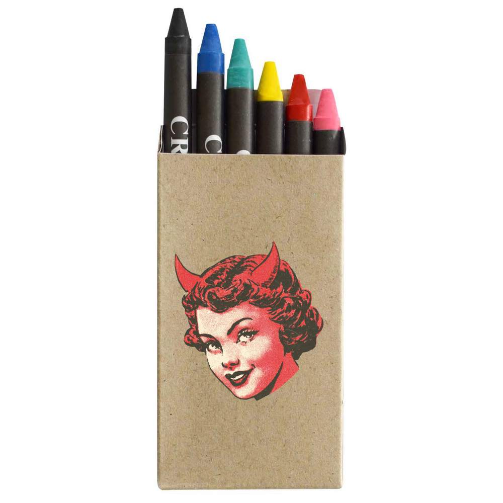'Demon Girl' Coloured Crayon Set (CY00036602)