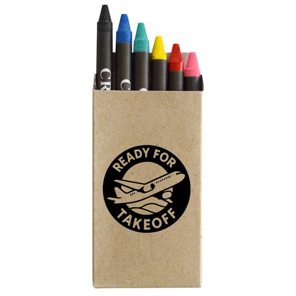 'Ready For Takeoff' Coloured Crayon Set (CY00036616)