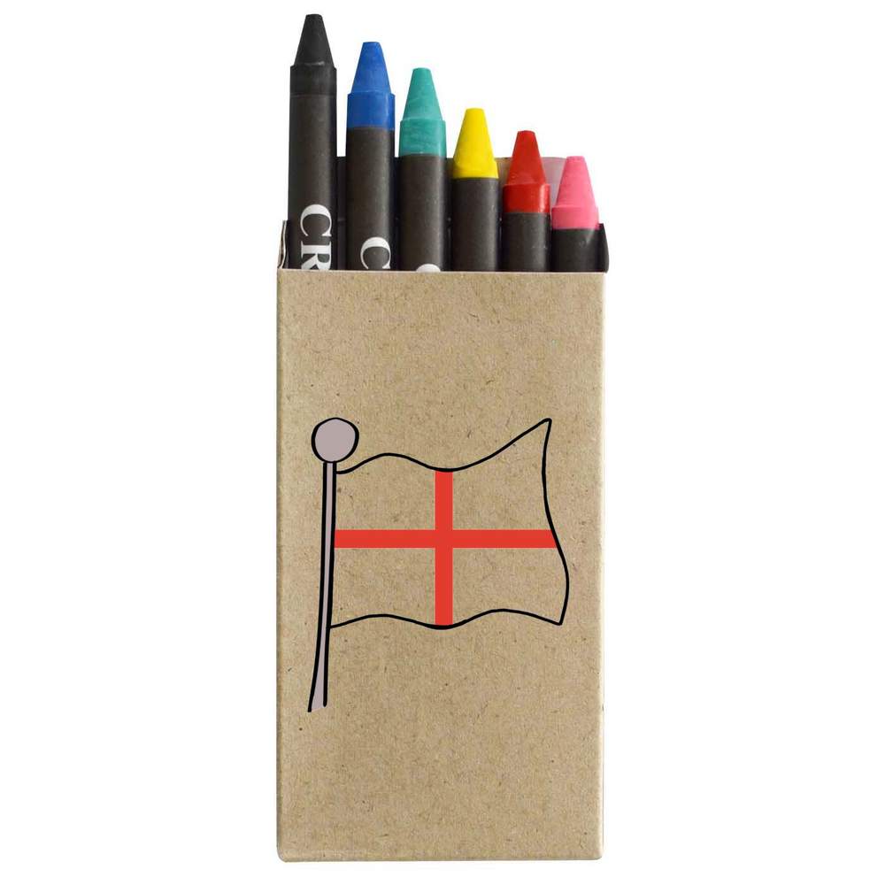 'England Flag' Coloured Crayon Set (CY00037894)
