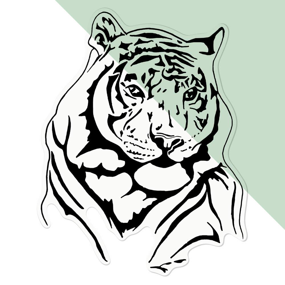'Tiger' Clear Sticker Decals (DC003499) - Picture 19 of 30