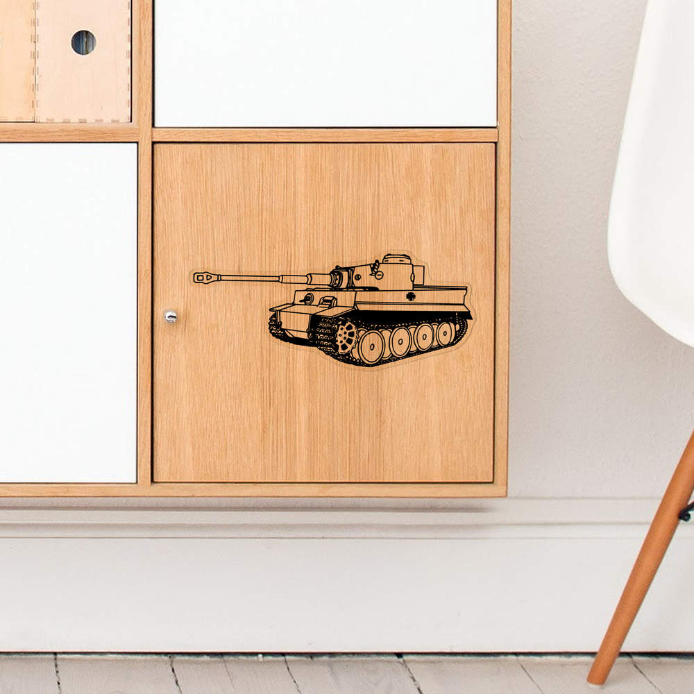 'Tiger Tank' Clear Sticker Decals (DC027436) - Picture 20 of 30