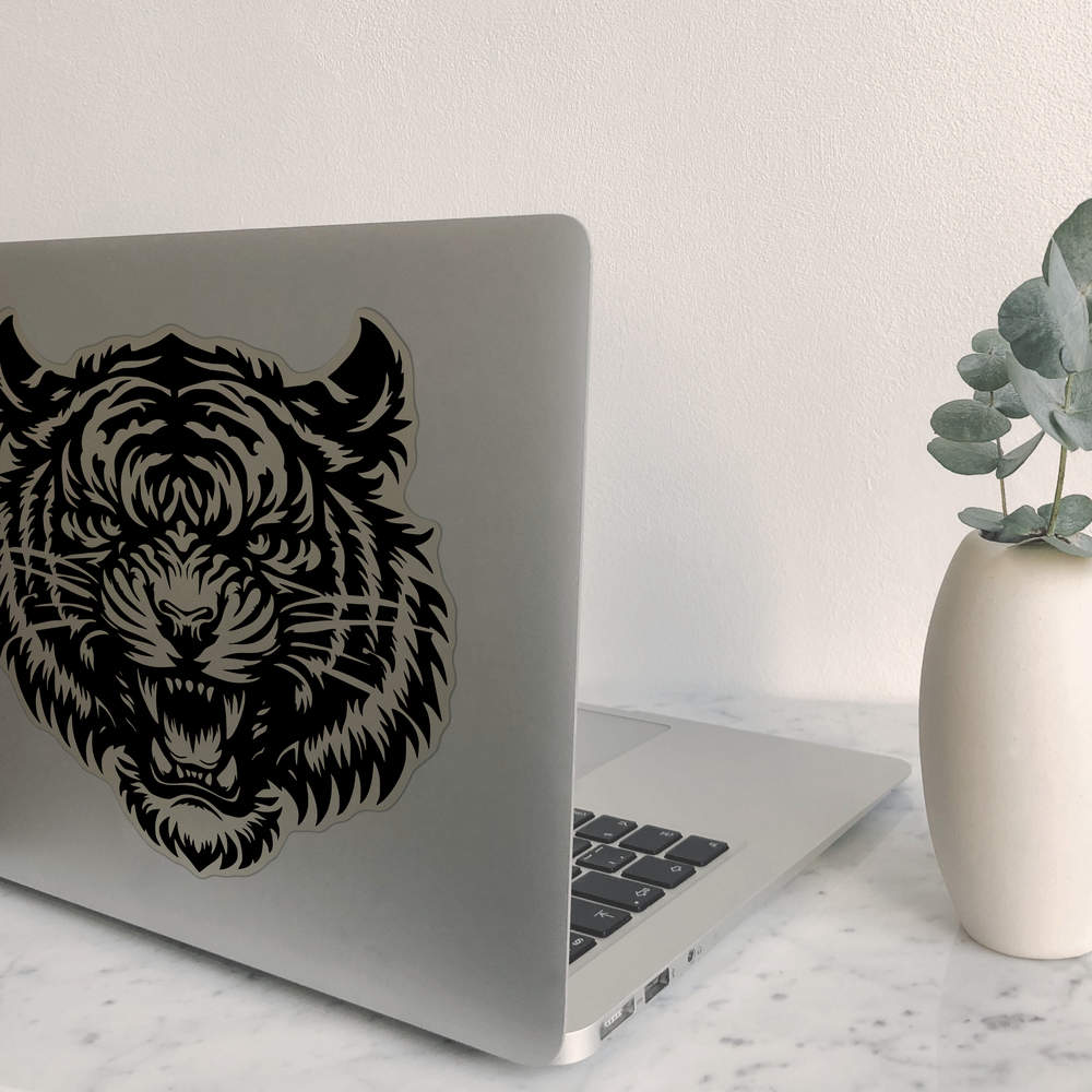 'Fierce Tiger' Clear Sticker Decals (DC045422) - Picture 23 of 30