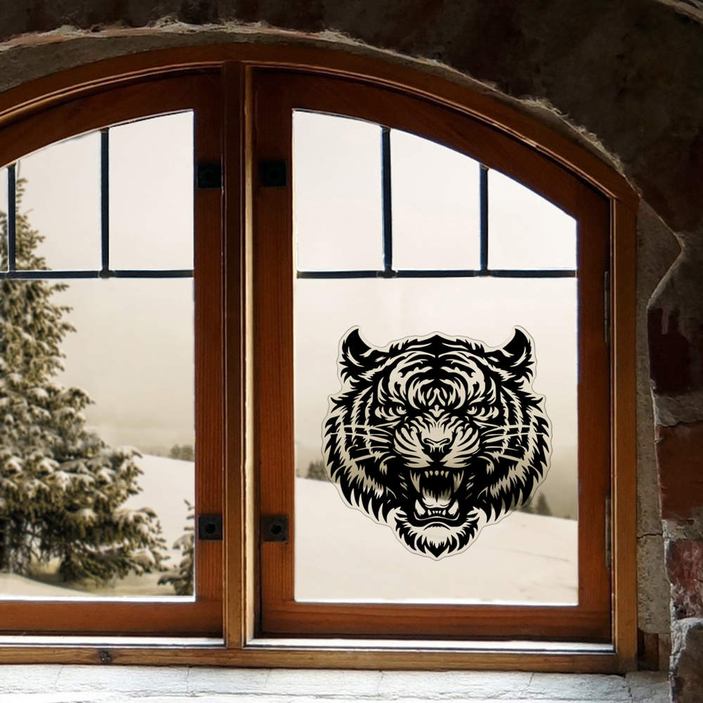 'Fierce Tiger' Clear Sticker Decals (DC045422) - Picture 24 of 30