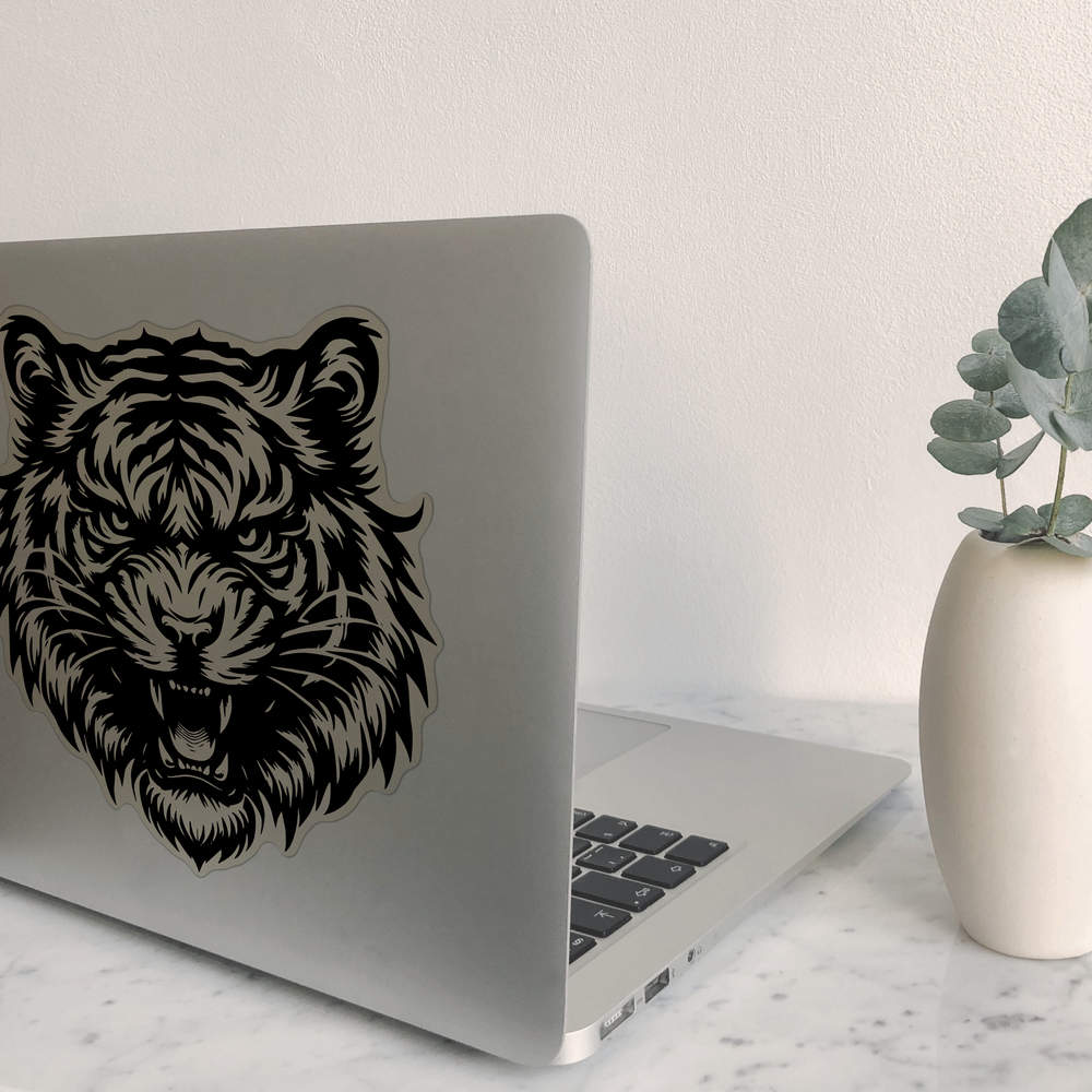 'Angry Tiger' Clear Sticker Decals (DC045519) - Picture 23 of 30