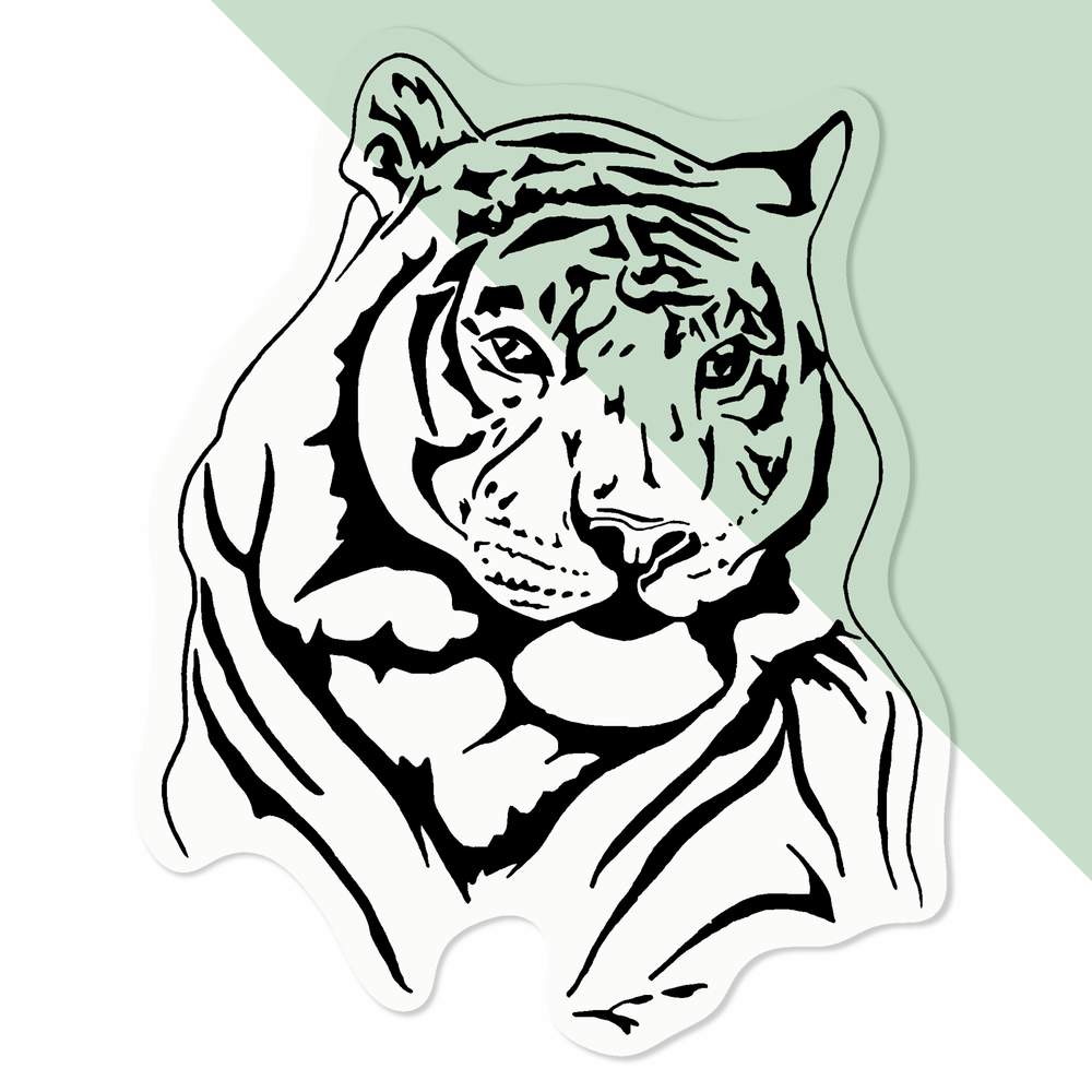 'Tiger' Clear Sticker Decals (DC003499) - Picture 13 of 30