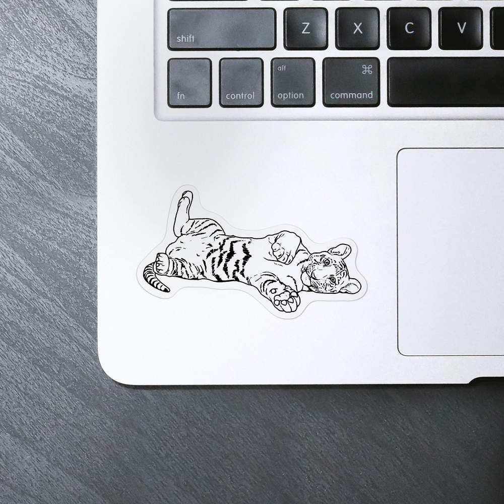 'Tiger Cub' Clear Sticker Decals (DC035328) - Picture 14 of 30